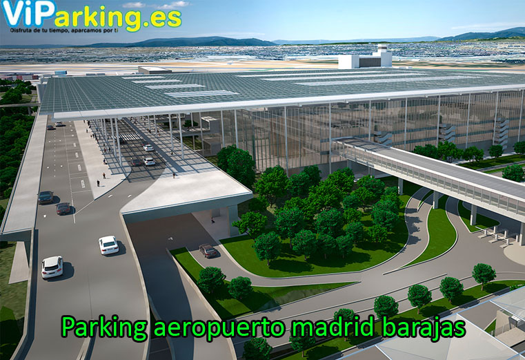 Aparcamiento en el aeropuerto de Madrid Barajas
