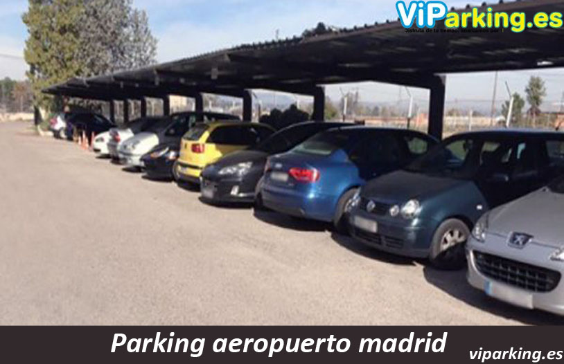 Aparcamiento en el Parking aeropuerto Madrid para vacaciones de larga estancia