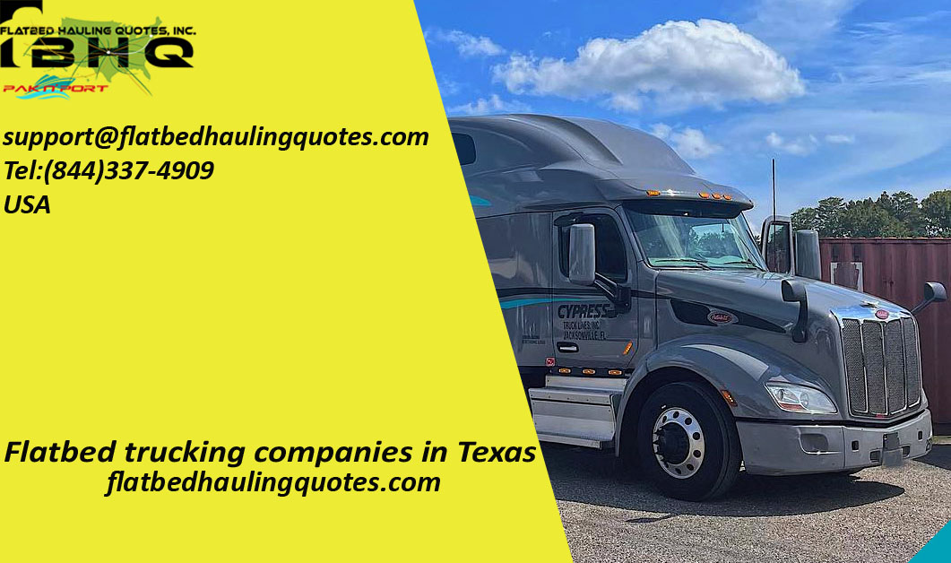 Checklists for choosing the Flatbed trucking services