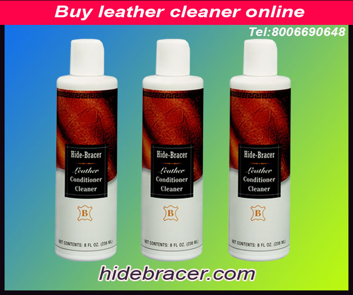 Hide-Bracer Leather Cleaner: Your One-stop solution for leather cleaning