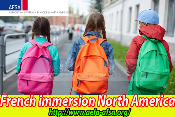 Are you planning to join French immersion in North America?