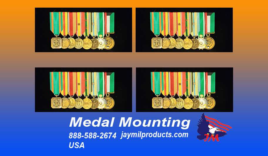 Give your medals proper care: Here is how a professional ribbon mounting service can help