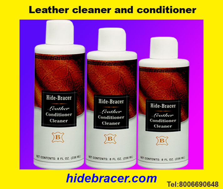 Take the utmost care of your leather furniture by using a leather cleaner and conditioner