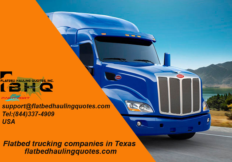 Credible & Competence Flatbed Trucking Companies In Texas For Oversized Shipments
