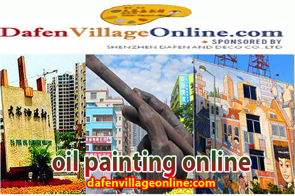 How to select an oil painting online?