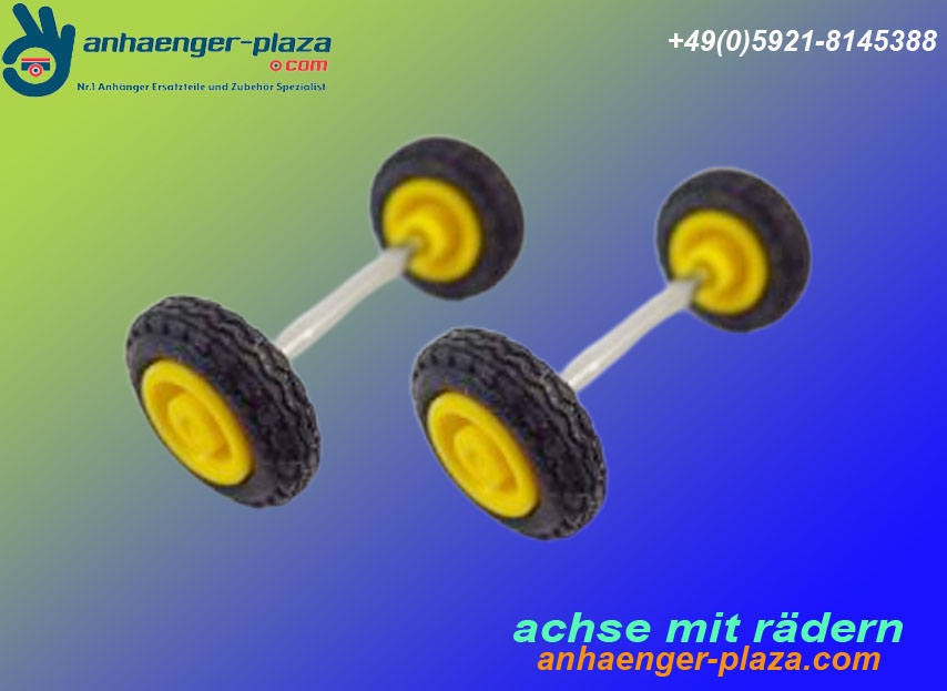 So wählen Sie die richtige Anhängerachse mit Rädern für Ihr Fahrzeug aus