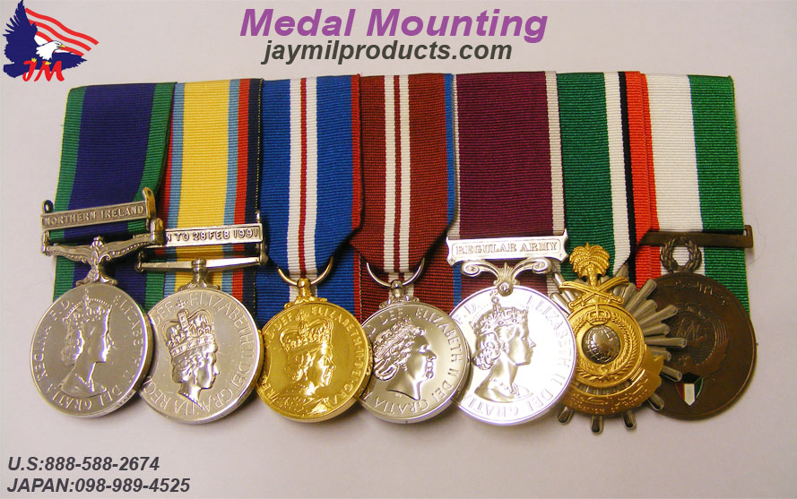 Why You Should Use Medal Mounting For Your Military Medals