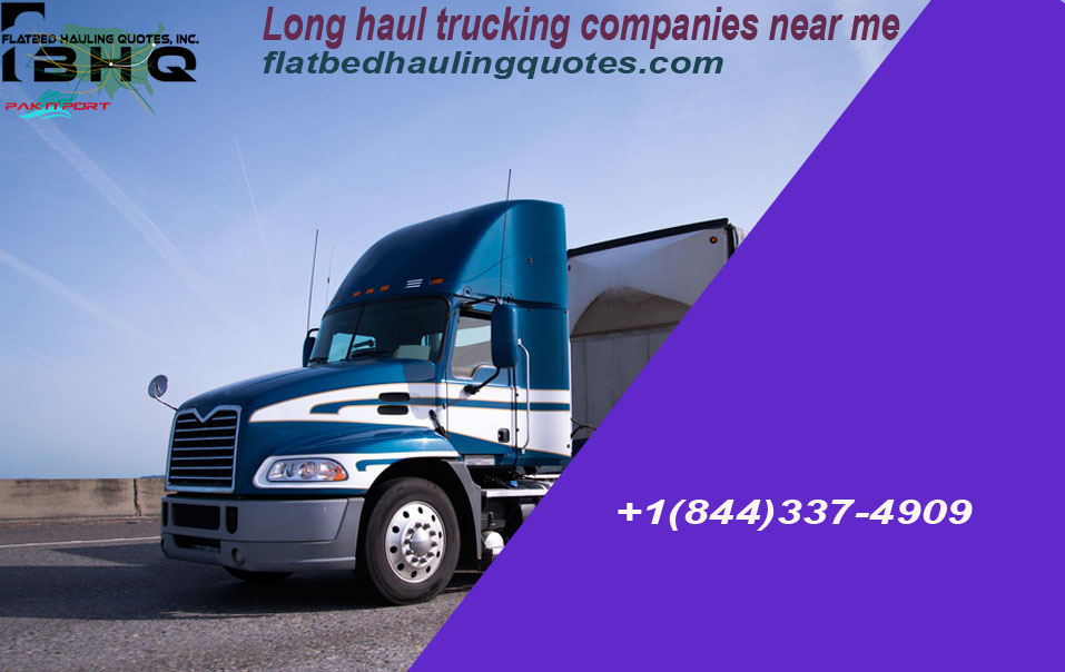 Long haul trucking companies near me