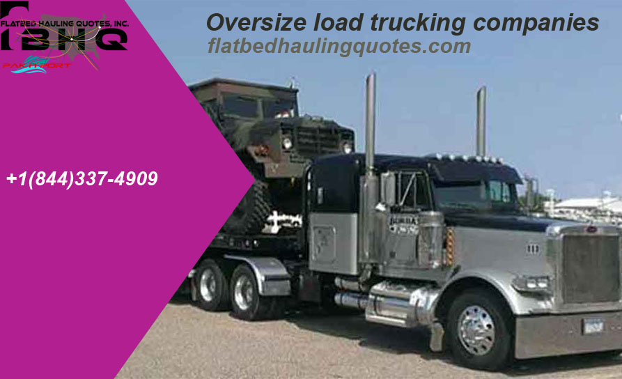 Working Responsibilities Of Professional Oversize Load Trucking Companies