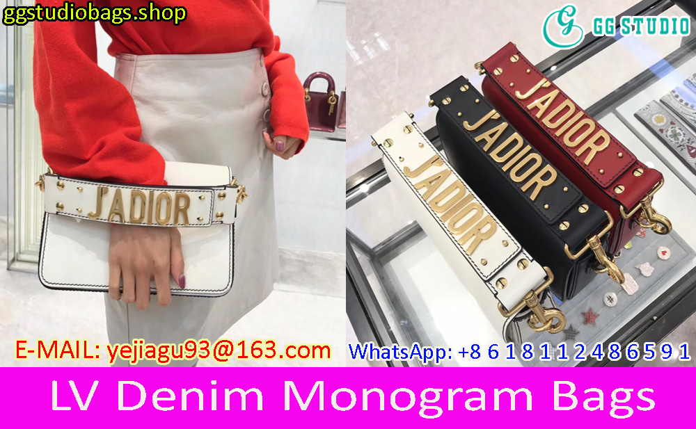 Flaunt Your Style With Premium Mirror-Quality LV Denim Monogram Bags