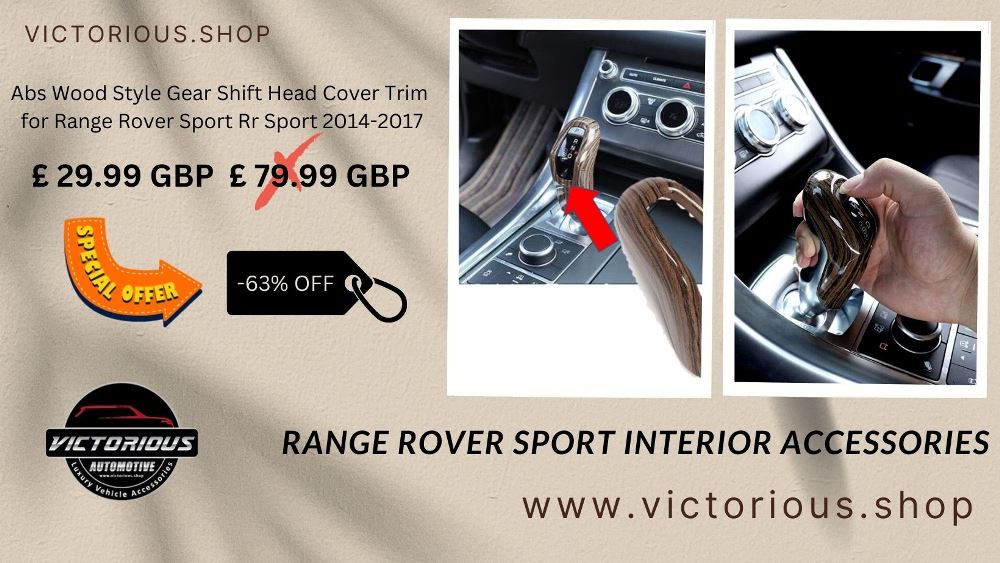 Enhance Your Riding Experience With Range Rover Vogue Interior Accessories
