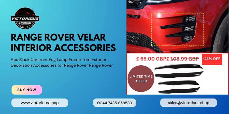Interior Accessory Showdown Of 2023: Range Rover Vogue vs. Velar Accessories