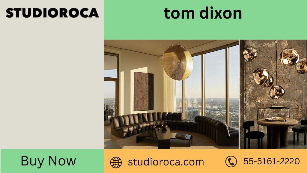 Rock Your Space con las obras maestras de muebles de rock de Tom Dixon