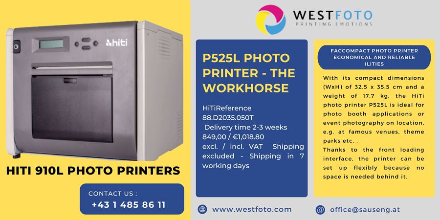 Passport Printing Made Easy With HiTi 910L Photo Printers