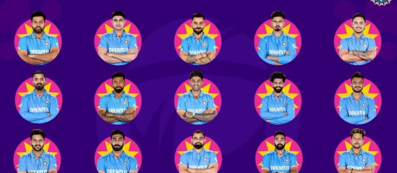 India’s squad for ICC Men’s Cricket World Cup 2023 announced