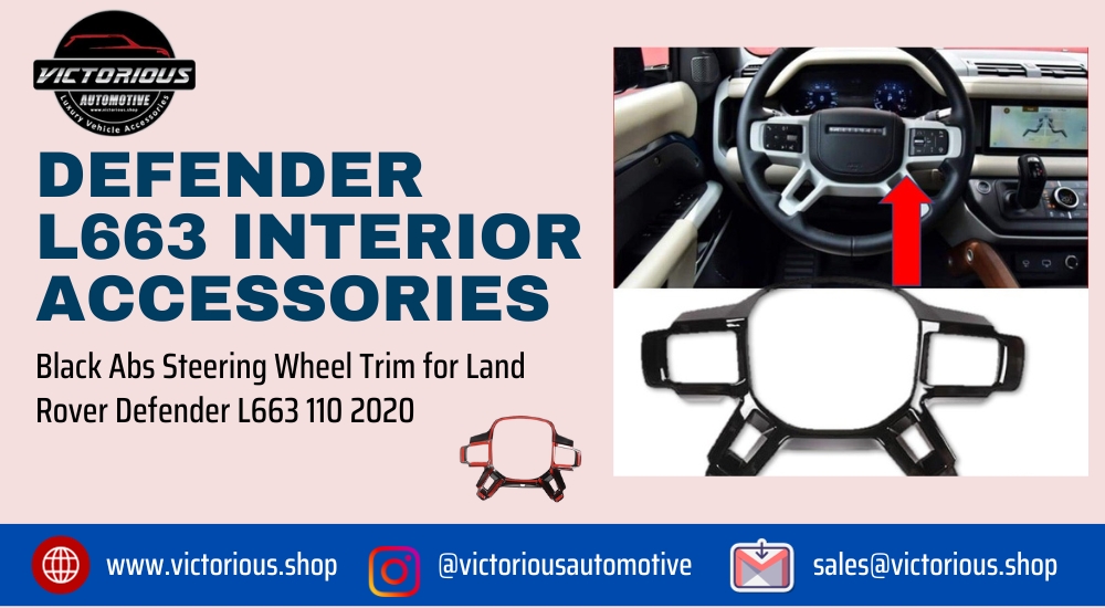 Defender 2020 Bliss: 7 Must-Have Defender L663 Interior Accessories