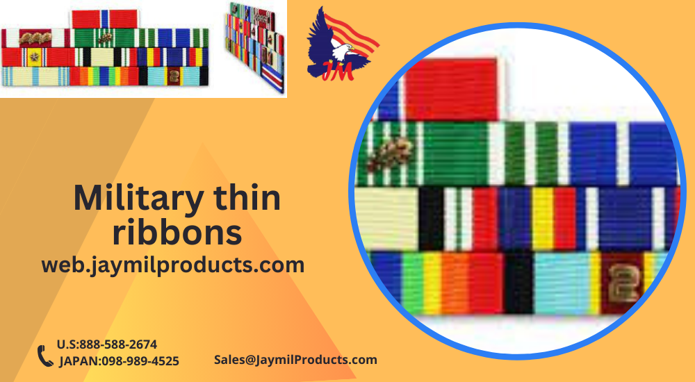 Everything to know about military thin ribbons.