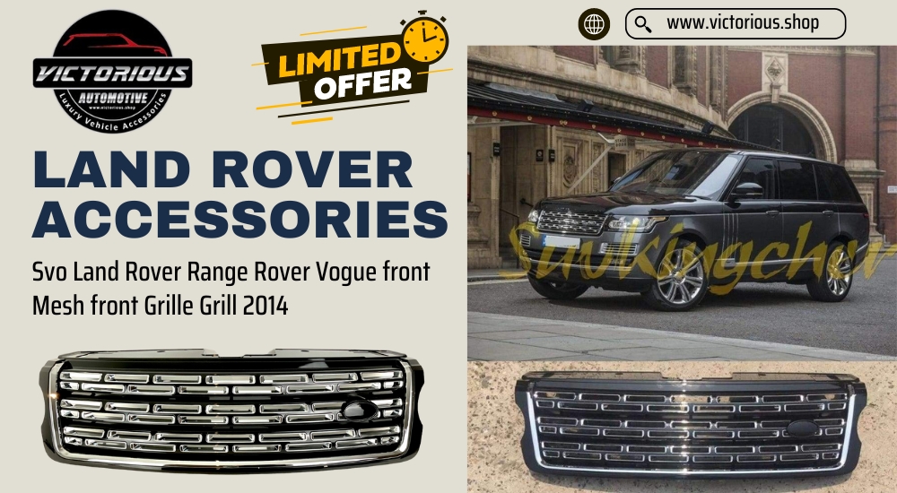 Elevate Your Range Rover Sport Experience with These Must-Have Accessories