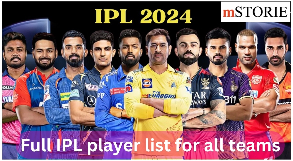 Indian Premier League squads 2024: Full IPL player list for all teams