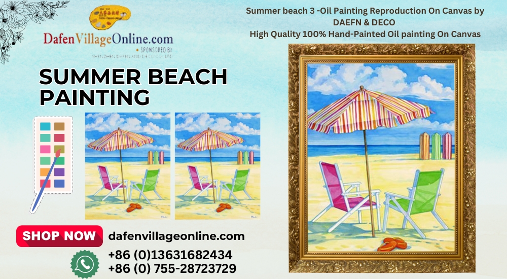 Dive into Creativity: A Guide to Painting Summer Beach Scene
