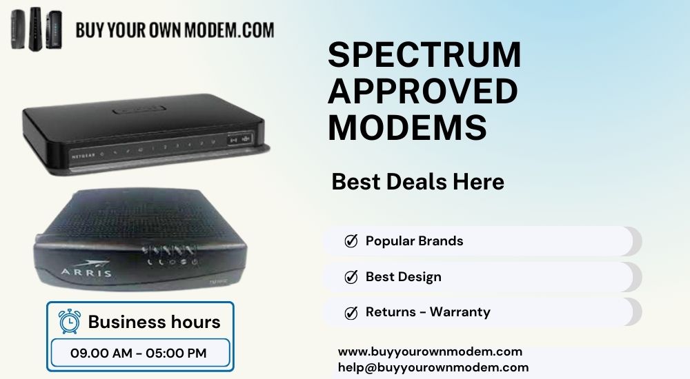Top Spectrum and Windstream Approved Modems for a Faster Connection