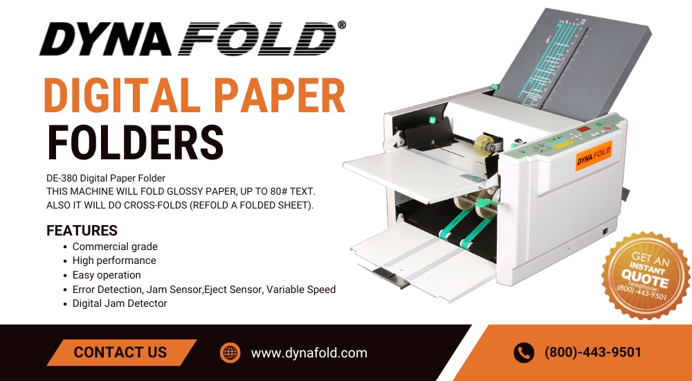 How to Pick the Right Paper Folding Machine for Your Business?