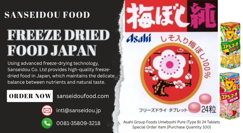 Freeze-Dried Food in Japan: A Delicious and Convenient Trend
